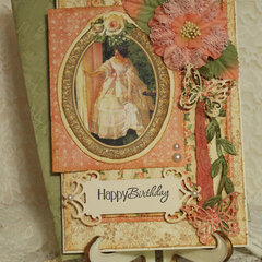 G45's Portrait of a Lady Birthday Card