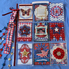 Red, White and Blue Pocket Letter for Beth