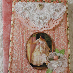 Victorian Beauty Birthday Card