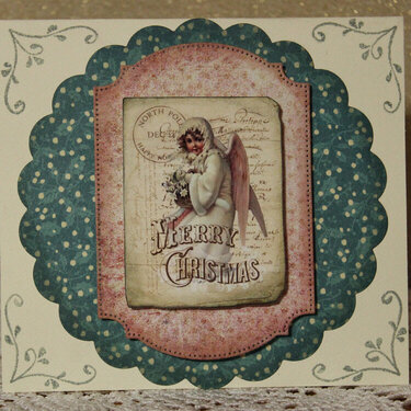 Little Angel Christmas Card
