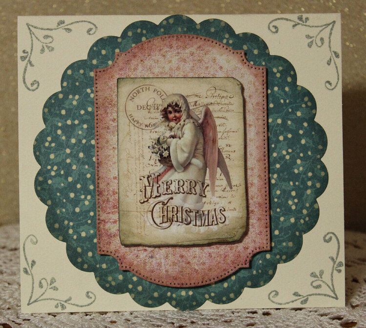 Little Angel Christmas Card