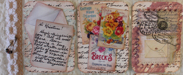 Mail-themed Pocket Letter (for Kristine)