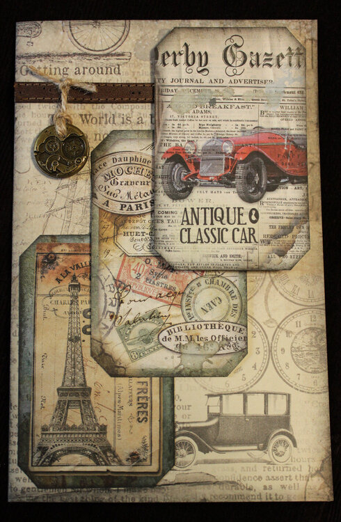 Around the World Birthday Card