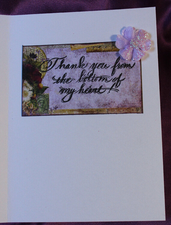 &quot;Nurse Hope&quot; Thank You Card