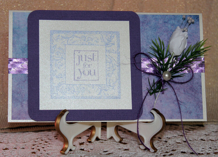Just for You card
