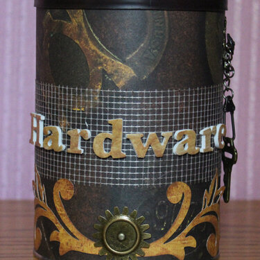 Altered Coffee Can