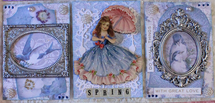 March Into Spring Reneabouquets Pocket Letter Swap