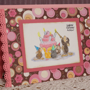 House Mouse Birthday Card