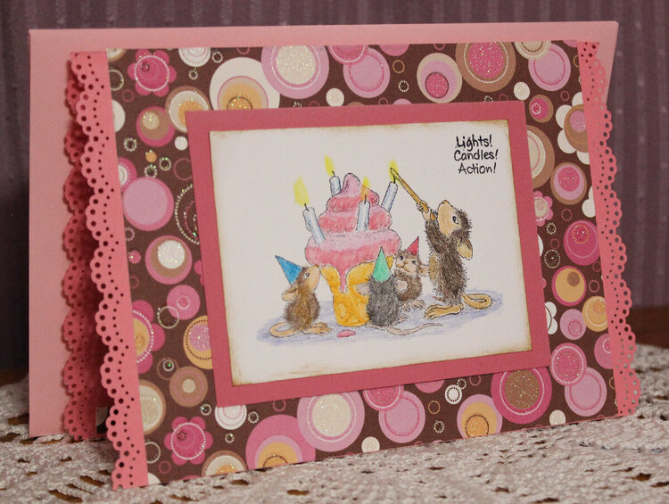 House Mouse Birthday Card