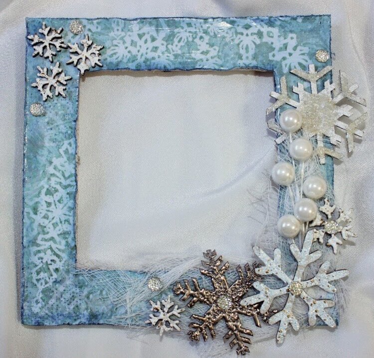 Snowflake Picture Frame