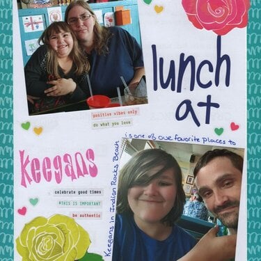 Lunch at Keegan&#039;s