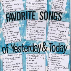Favorite Songs of Yesterday and Today