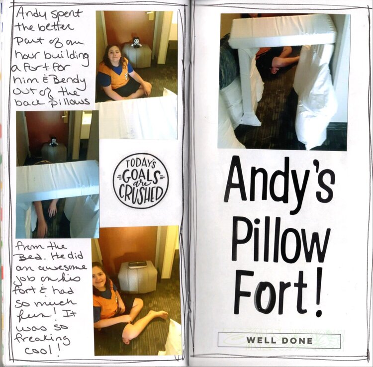 Andy&#039;s Pillow Fort
