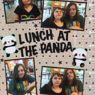Lunch at the Panda