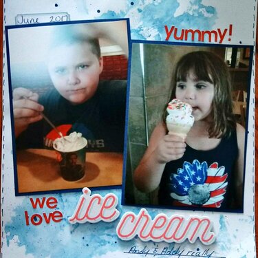 We love Ice Cream