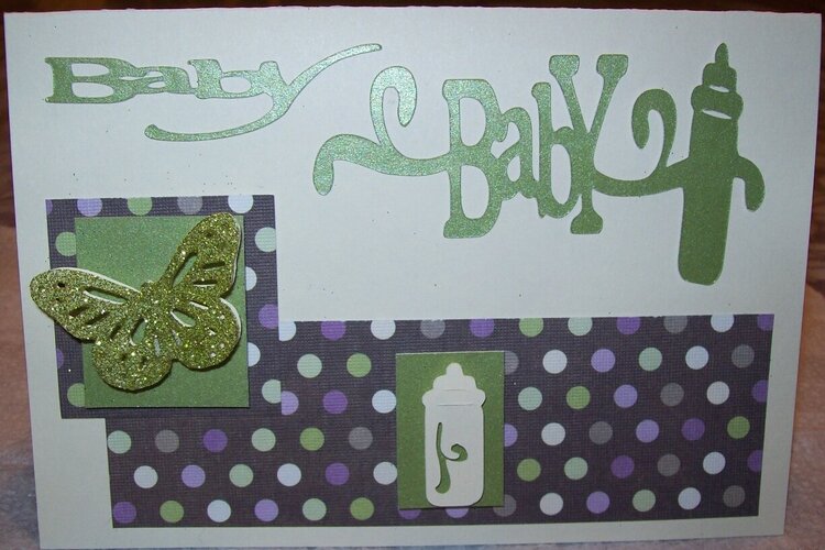 Baby Birthday Card