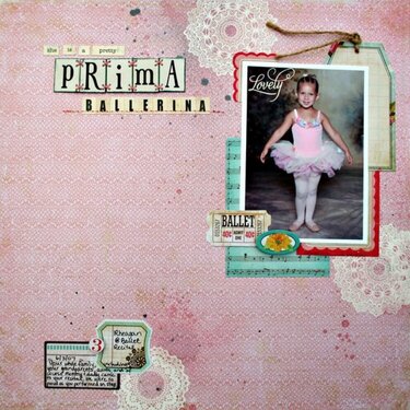 Prima Ballerina *Scrapbook Circle* Kit