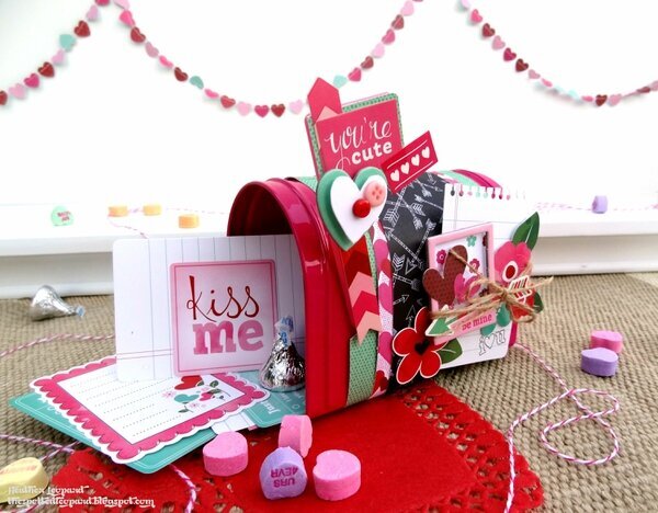 XOXO Valentine&#039;s Mailbox