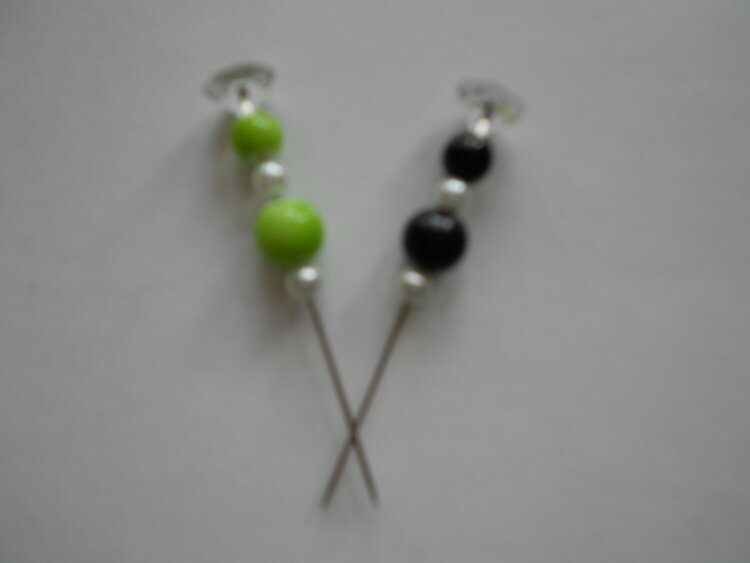 stick pins for Pebbles sassie 4 for 4 swap