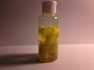 Homemade Yellow alcohol ink