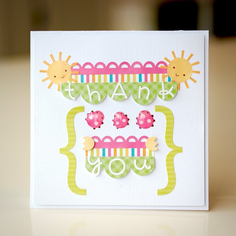 Spring Garden Sunshine Card