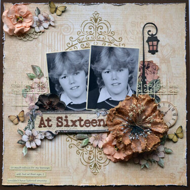 &#039;At Sixteen&#039;~Manor House Creations DT~