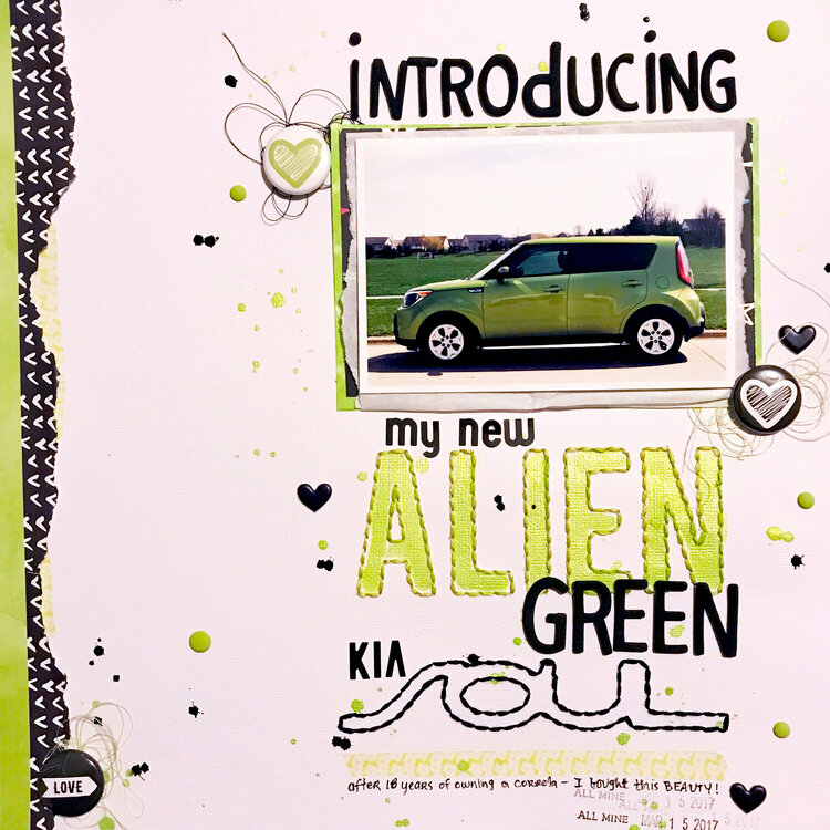 ..:: introducing my new alien green KIA soul ::..