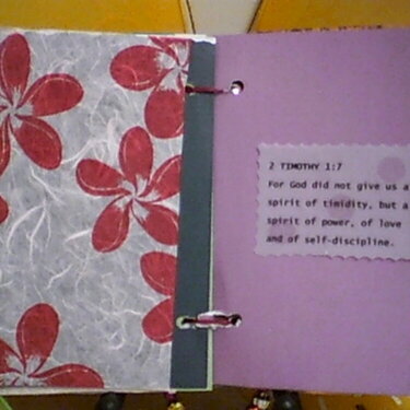 Last Page of Faith Mini Album