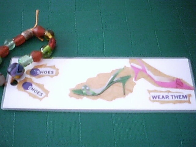 I Love Shoes Bookmark