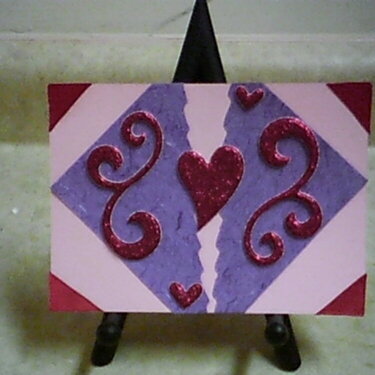 &quot;An Open Heart&quot; Valentine Card