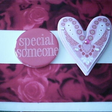 Special Someone Valentine Card