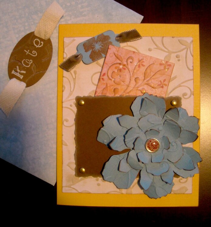 Kate Flower Card