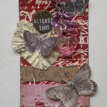 Tim Holtz&#039;s 12 tags of 2012 - February entry