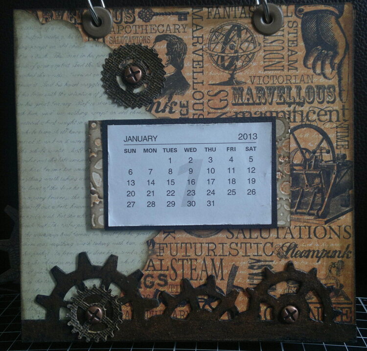 Jan page of Chronology Calender