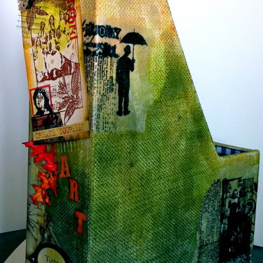 Create Yourself Art ~ Altered Paper Holder ~