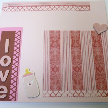 Blank Baby Book Love