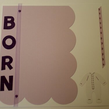 Blank Baby Album - A Star is Born Pg. 2