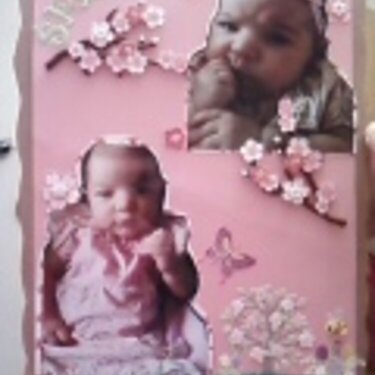 a scrapbook page i did for my daughter