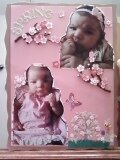 a scrapbook page i did for my daughter