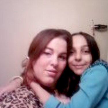 me and one of my lil sister