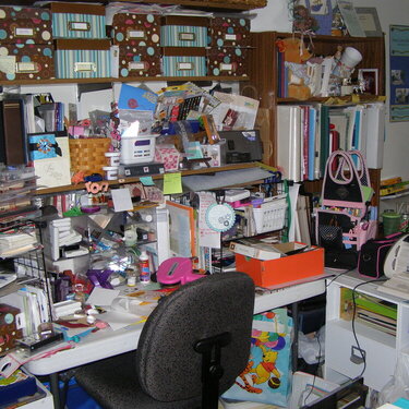 My Messy Craft Area