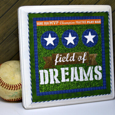 Field of Dreams Baseball Plaque