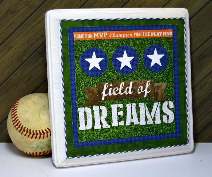 Field of Dreams Baseball Plaque