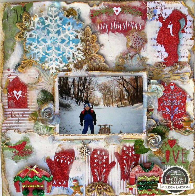 Merry Christmas 2016 Layout