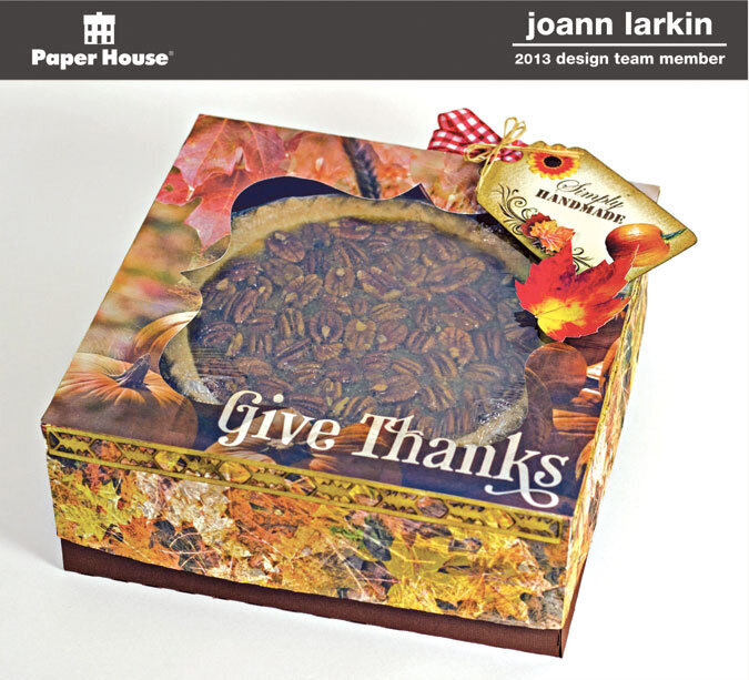 Thanksgiving Pie Box