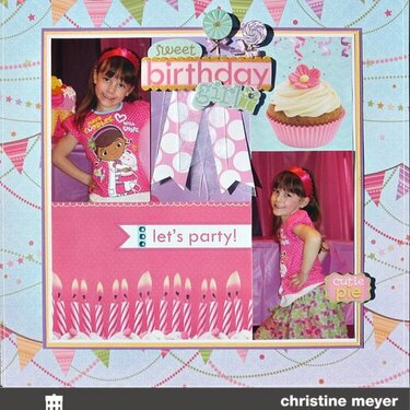 Birthday Girl 12&quot; Layout