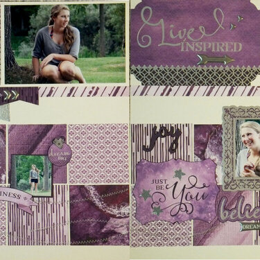 ColorWays Orchid 2 Page Layout