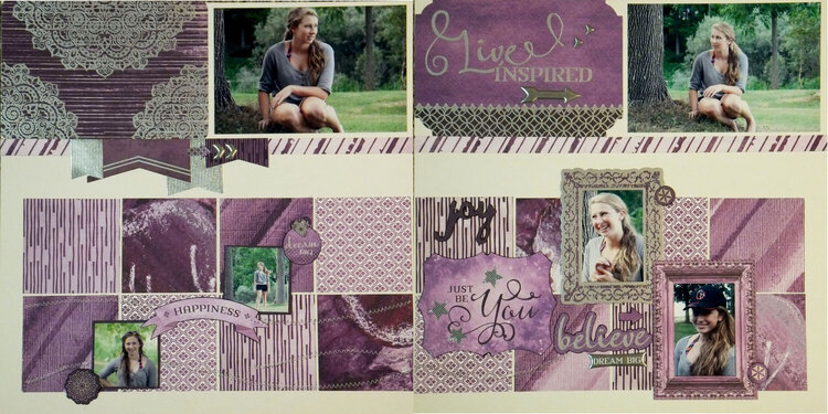 ColorWays Orchid 2 Page Layout