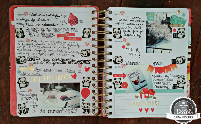 EveryDay Moments Planner Spread