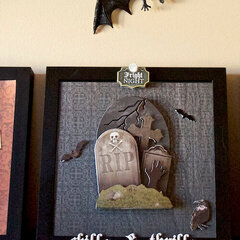 Chills & Thrills Halloween Frame